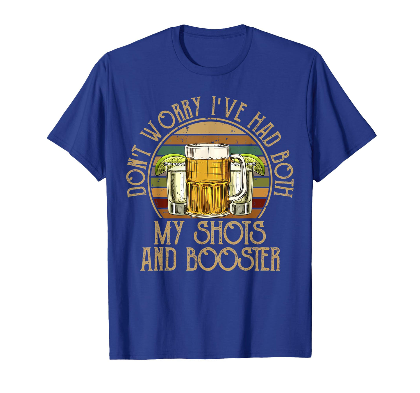 Funny Vaccination I Got My Two Shots And A Booster T-Shirt