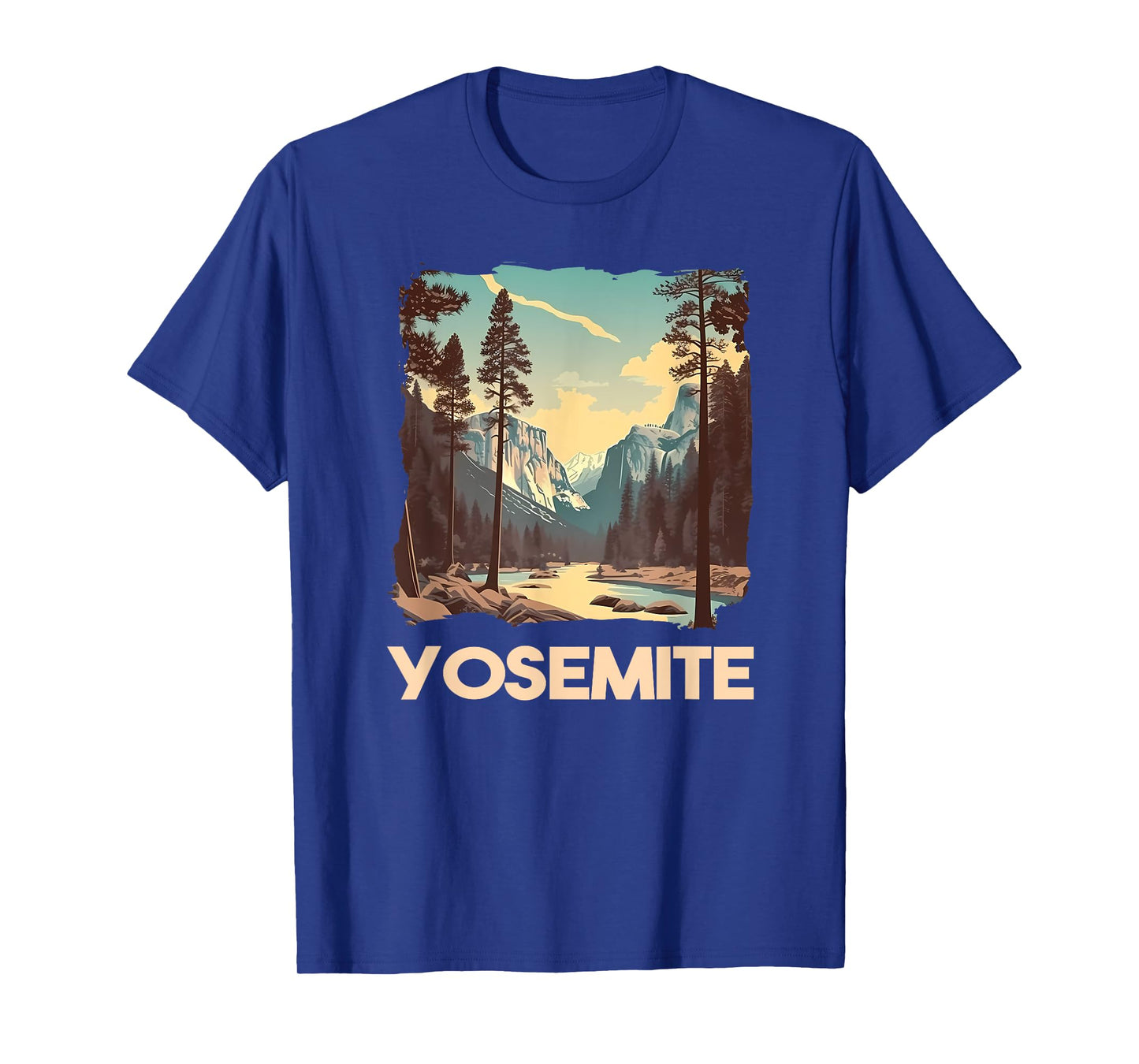 Vintage Yosemite National Park Nature Lover Adventure T-Shirt