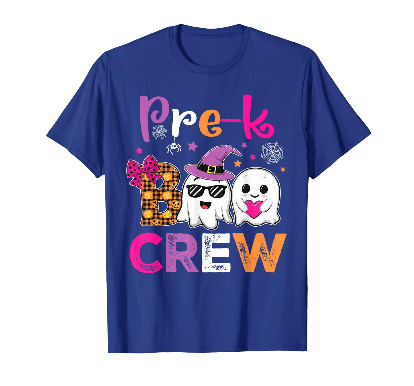 Funny Pre-K Boo Crew Teacher Kids Halloween Spooky Costume T-Shirt