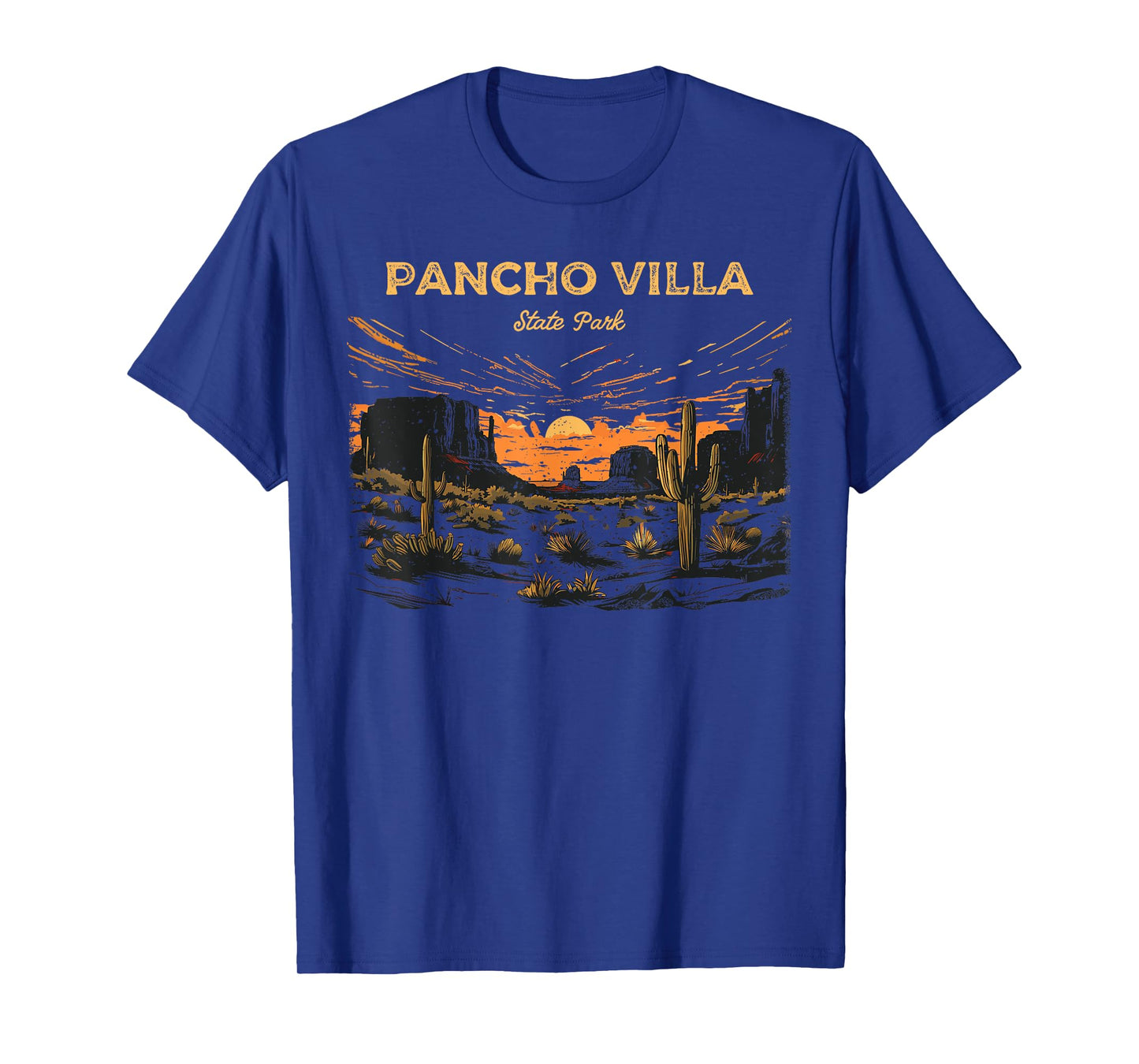 Pancho Villa State Park New Mexico Retro Vintage T-Shirt
