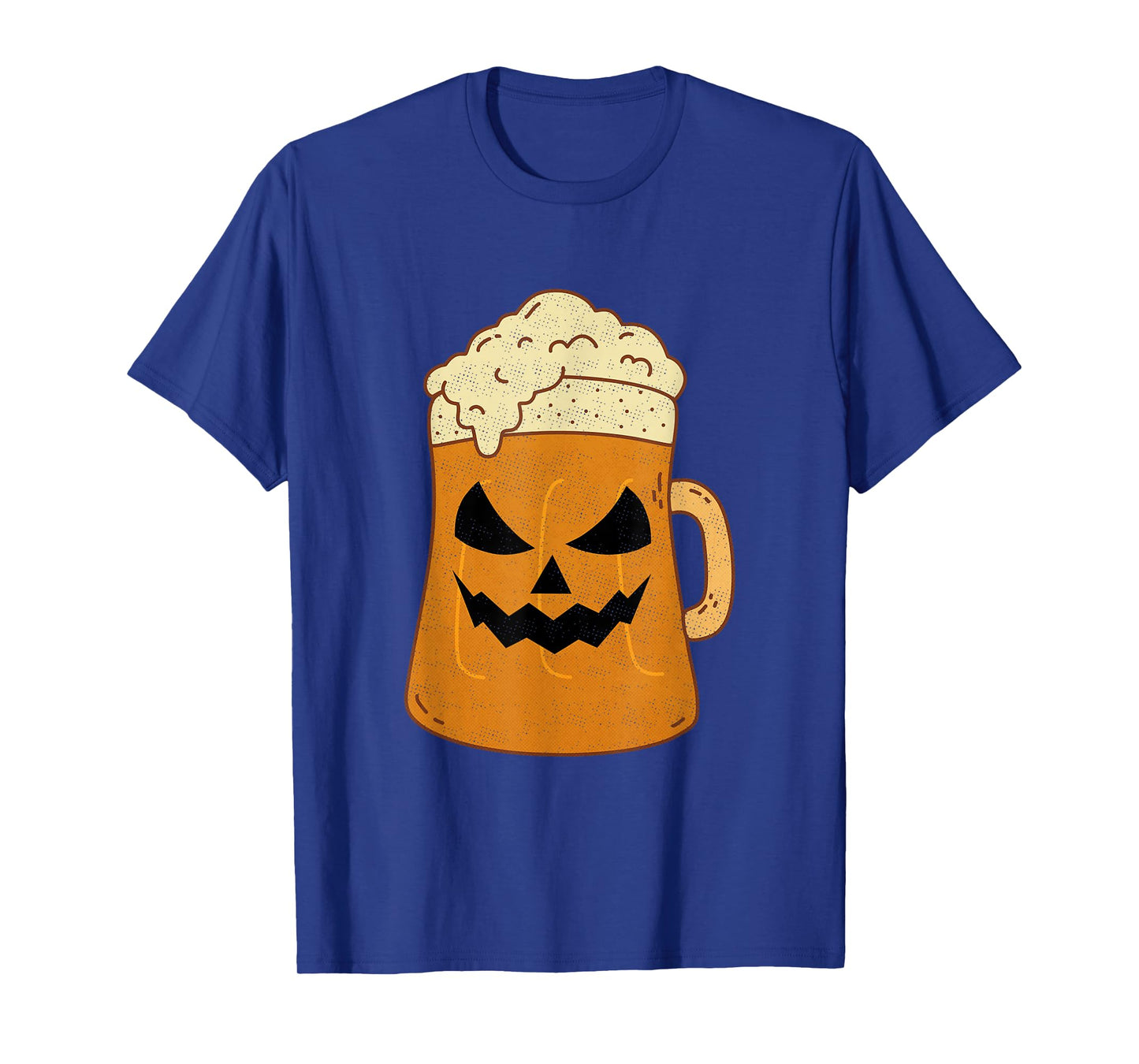 Beer Lover Pumpkin Face Happy Halloween 2024 T-Shirt