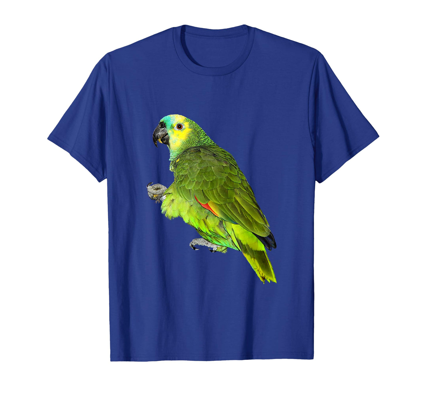 Art Attack Green Parrot T-Shirt, Kids, Unisex, Short Sleeve, Small
