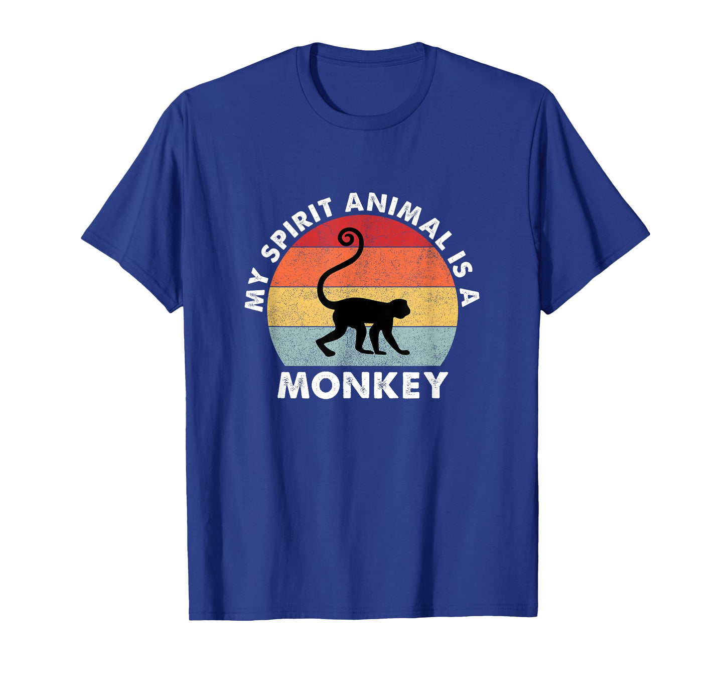 Vintage My Spirit Animal is a Monkey T-Shirt