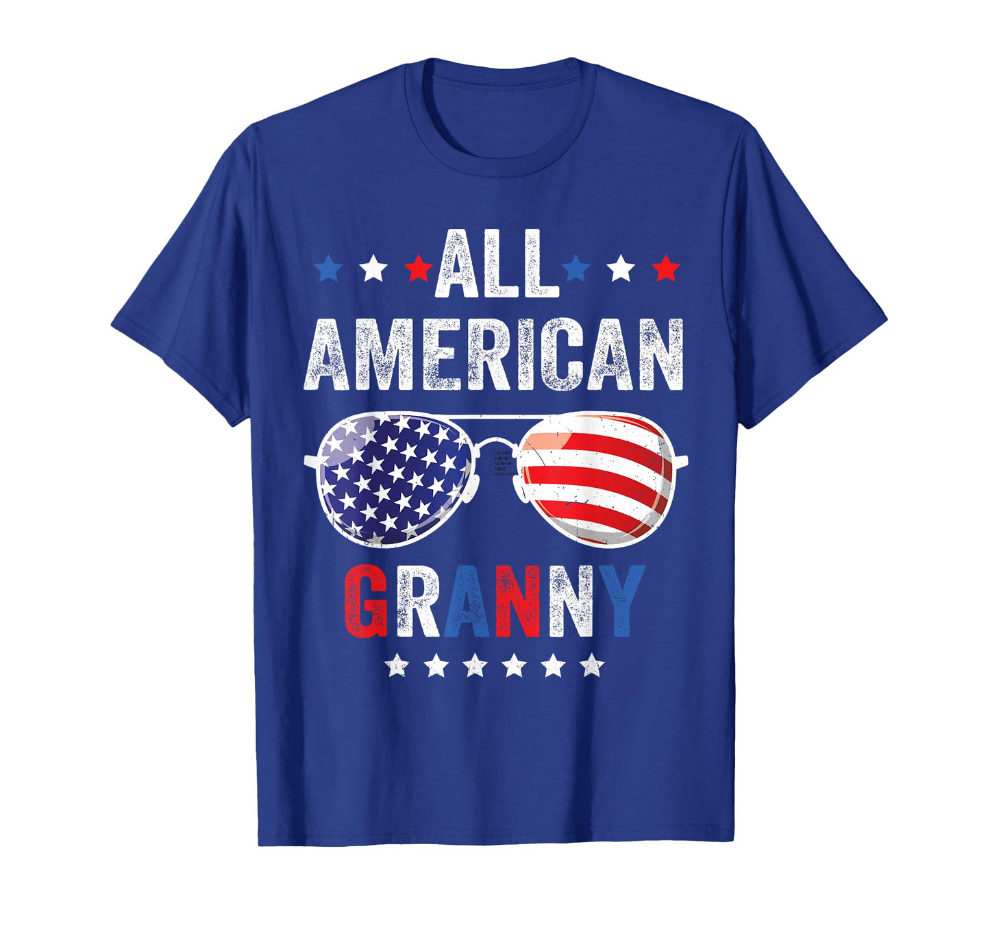 All American Granny USA Flag 4th of July Sunglasses Family T-Shirt
