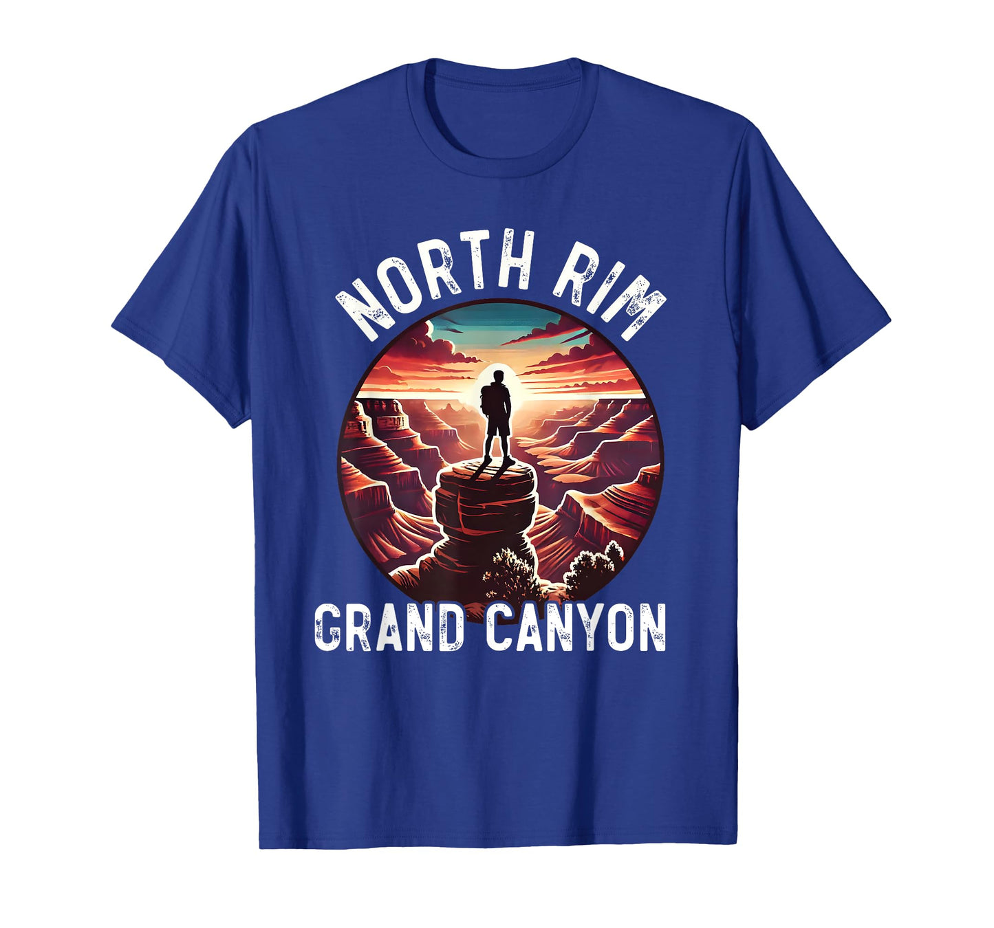 North Rim Grand Canyon I Hiked The Grand Canyon Outdoor Fun T-Shirt