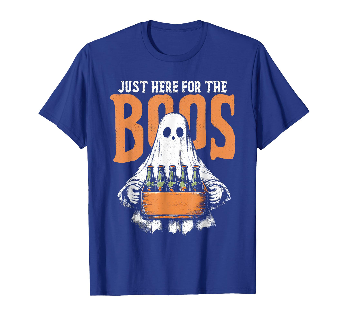 I'm Just Here for The Boos Funny Halloween Ghost Men Women T-Shirt