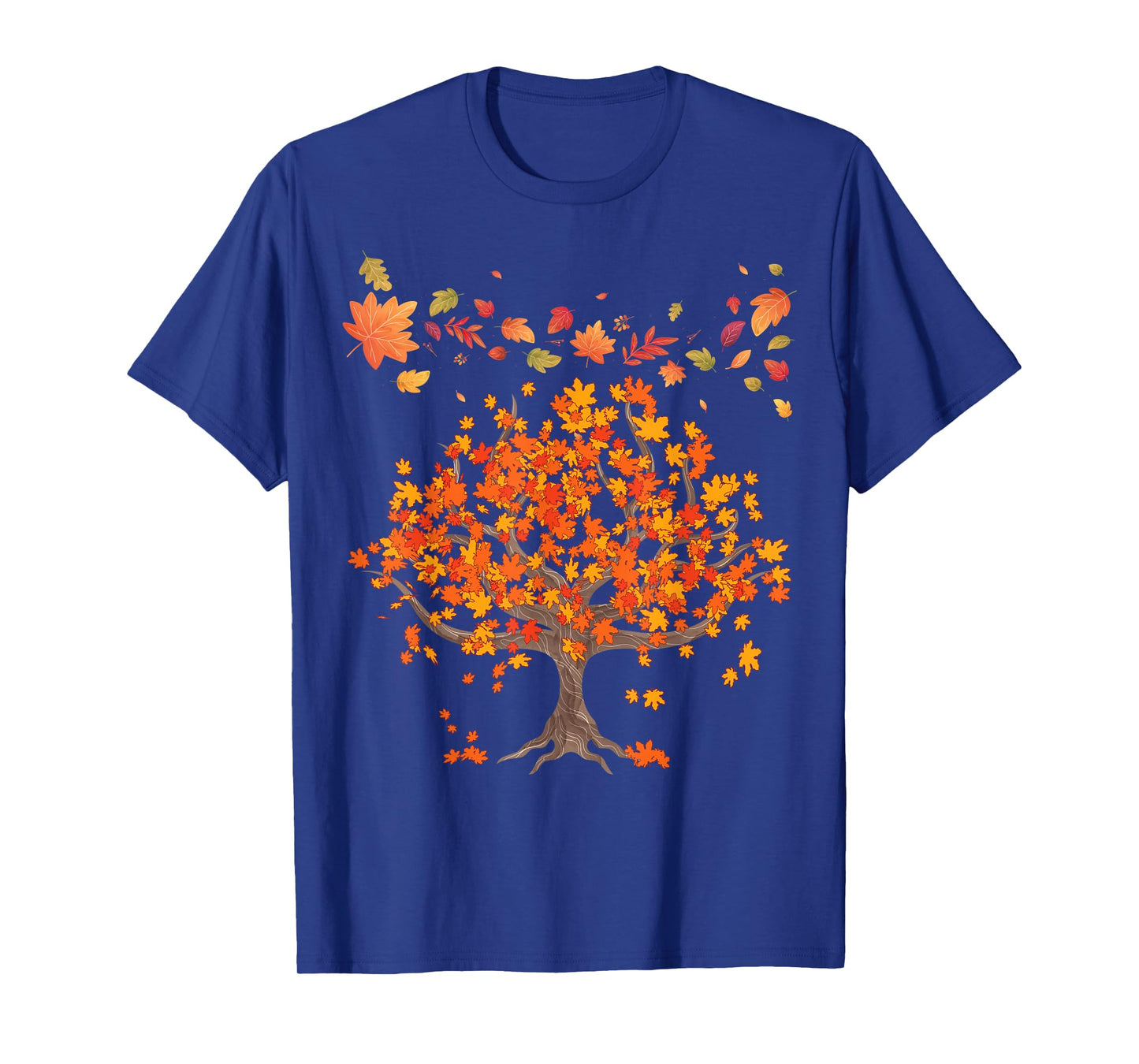 Autumn Lovers Colourful Leaves Natural Autumn T-Shirt