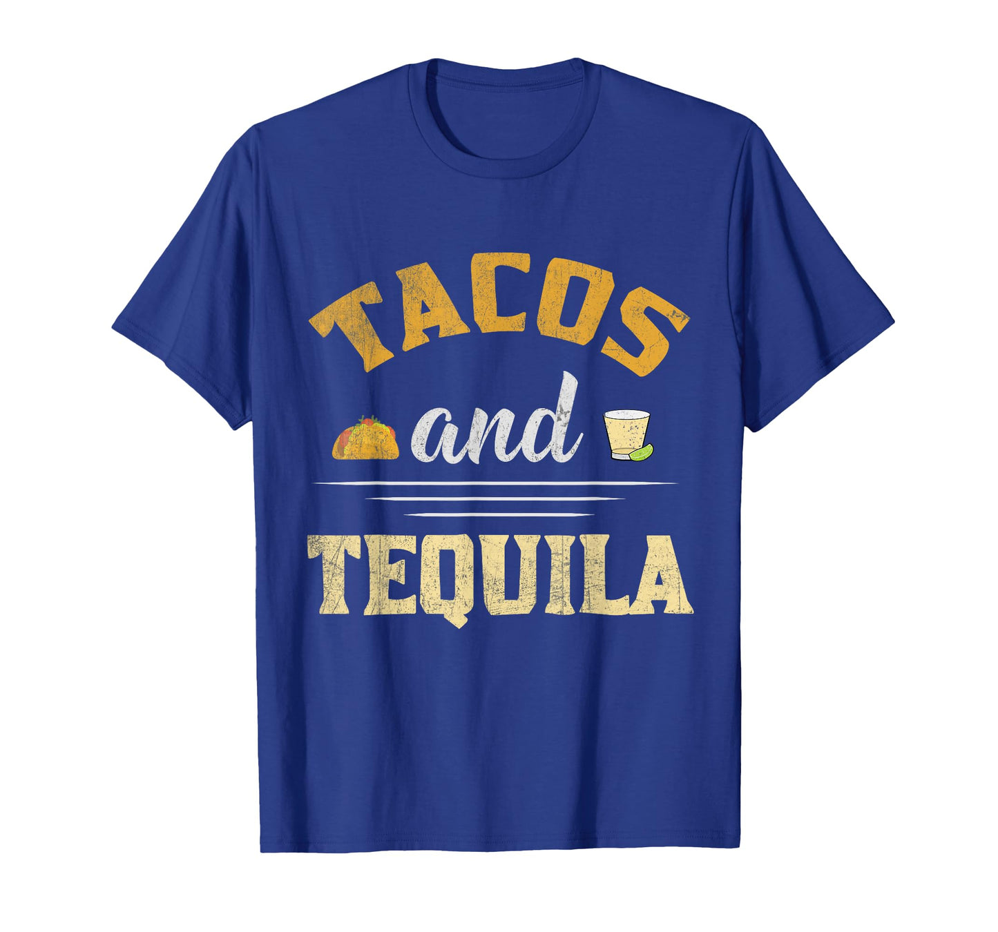 Tacos and Tequila Funny Graphic T-Shirt