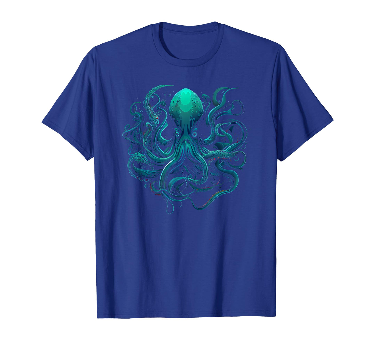 Beautiful Artistic Octopus Squid Sea Creature Graphic T-Shirt