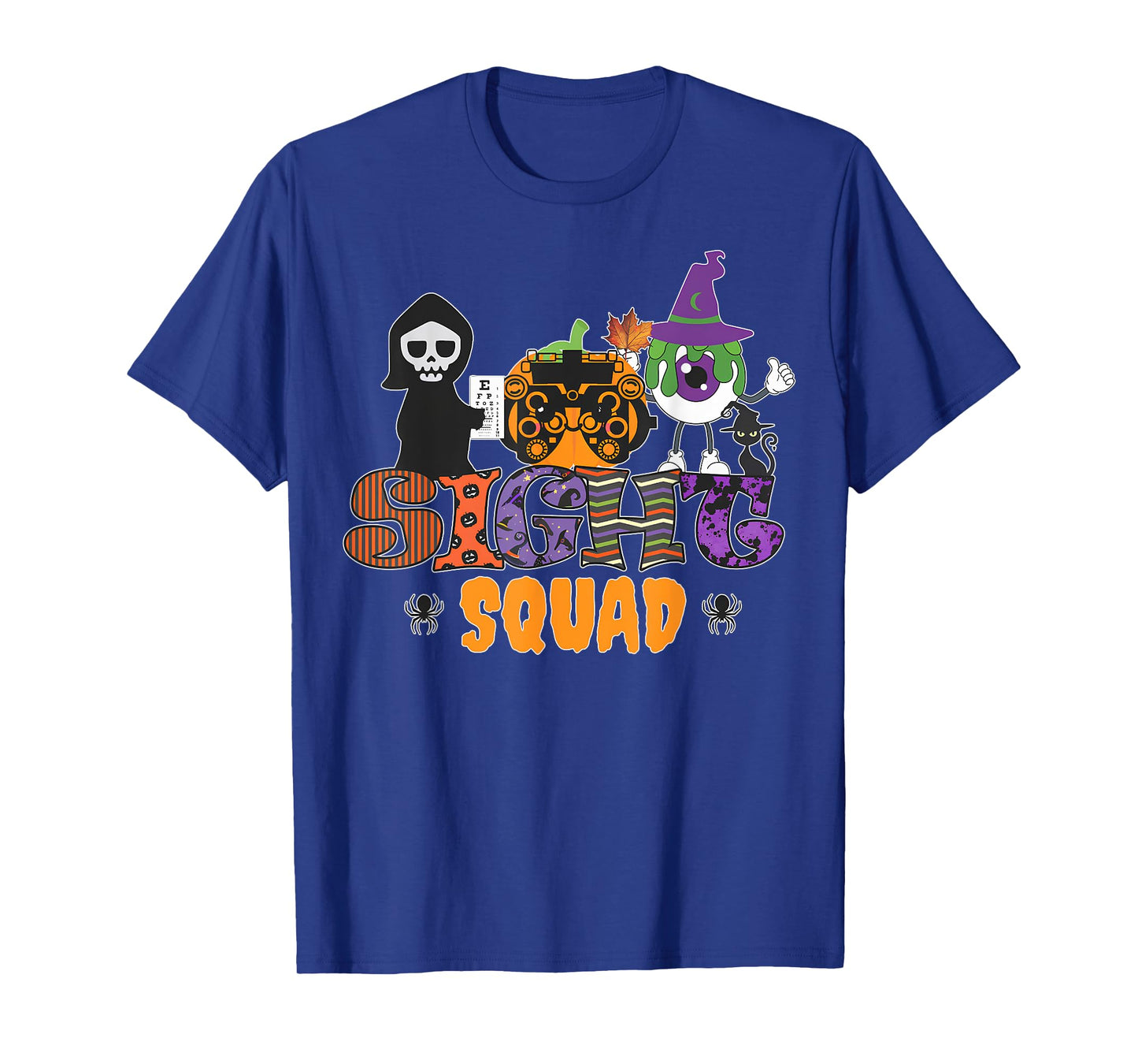 Sight Squad Halloween Optician Boo Horror Pumpkins Lover T-Shirt