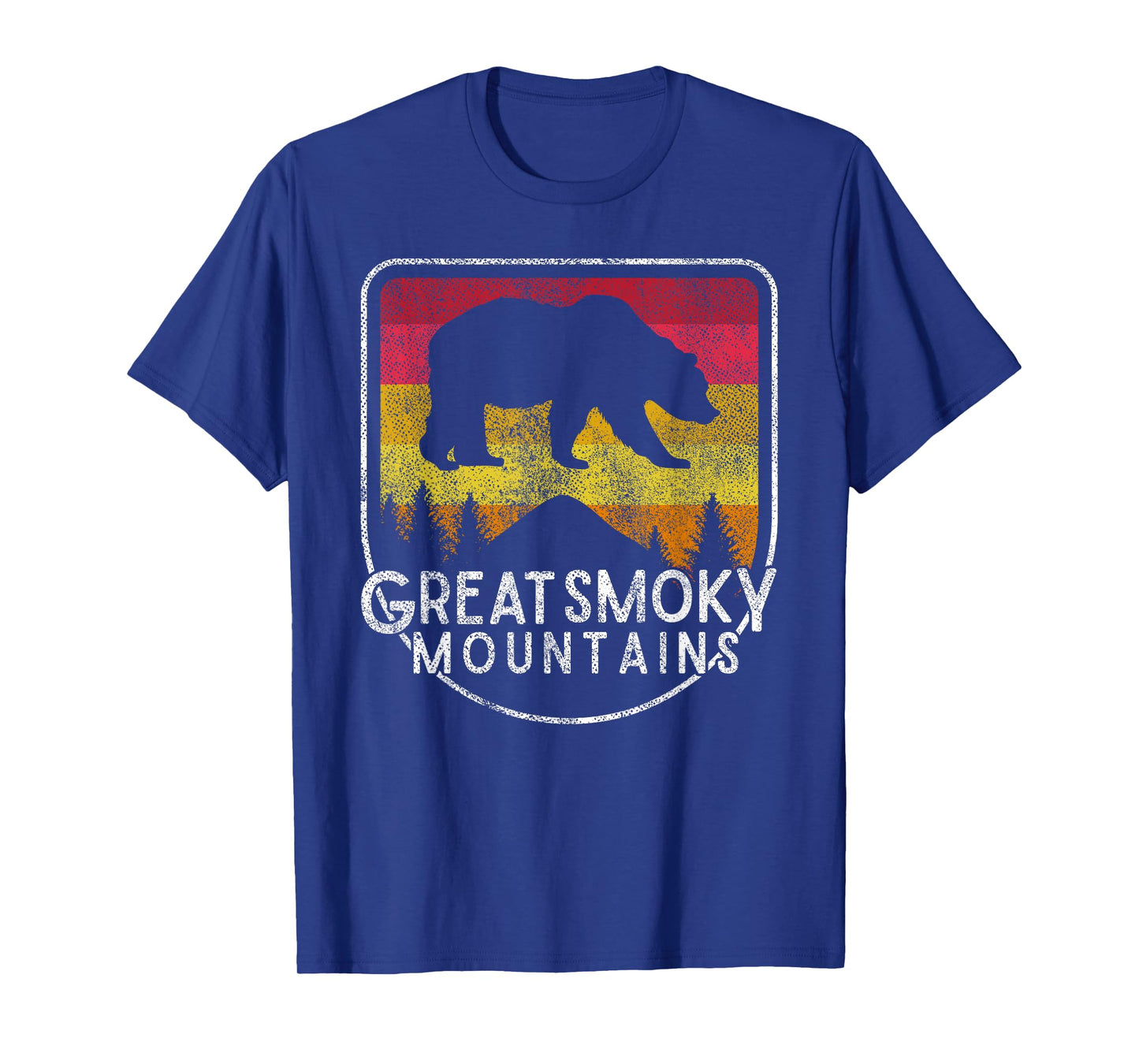 Great Smoky Mountains National Park Retro Men Women Gift T-Shirt