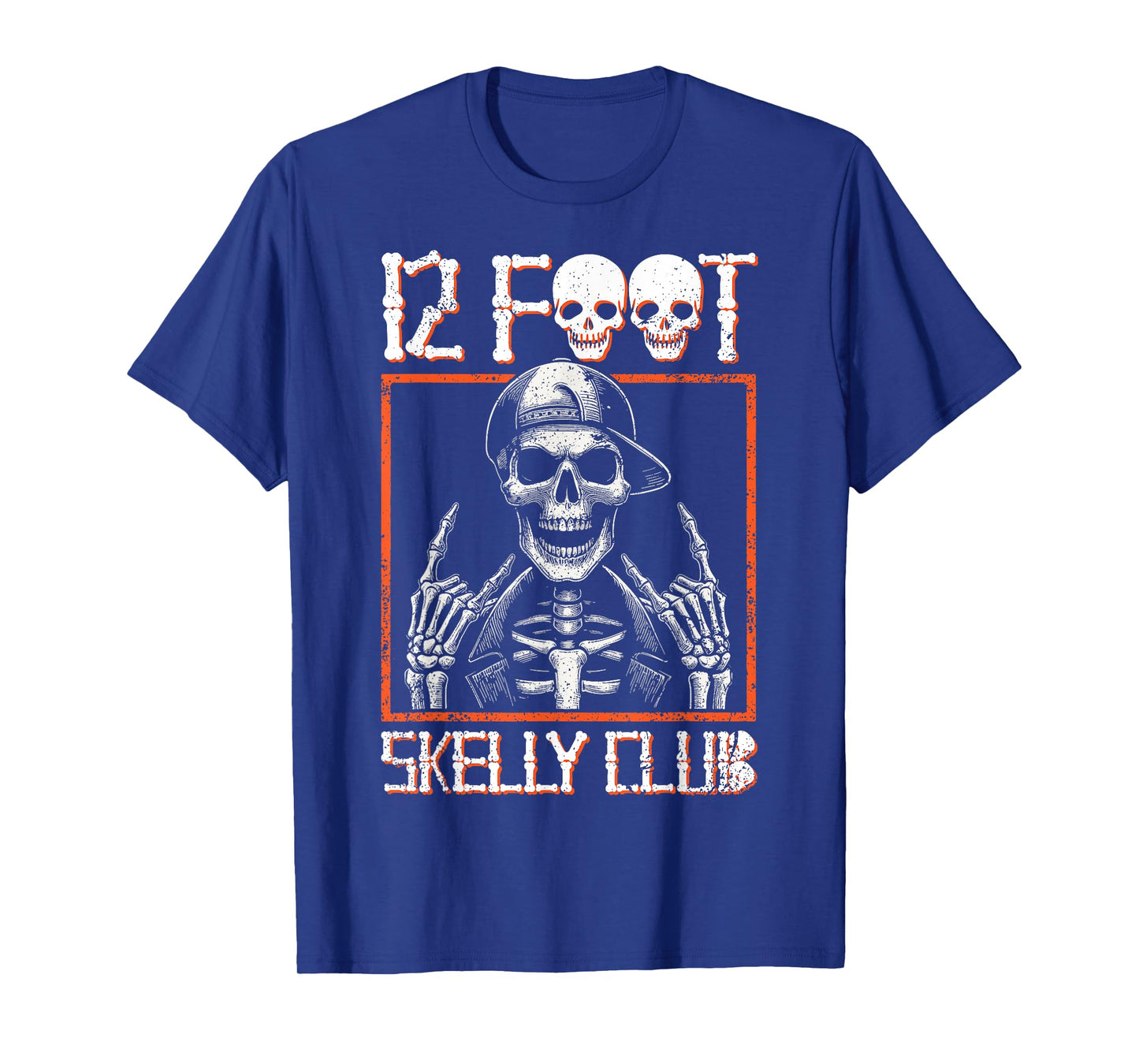 12 Foot Skelly Club - Halloween T-Shirt