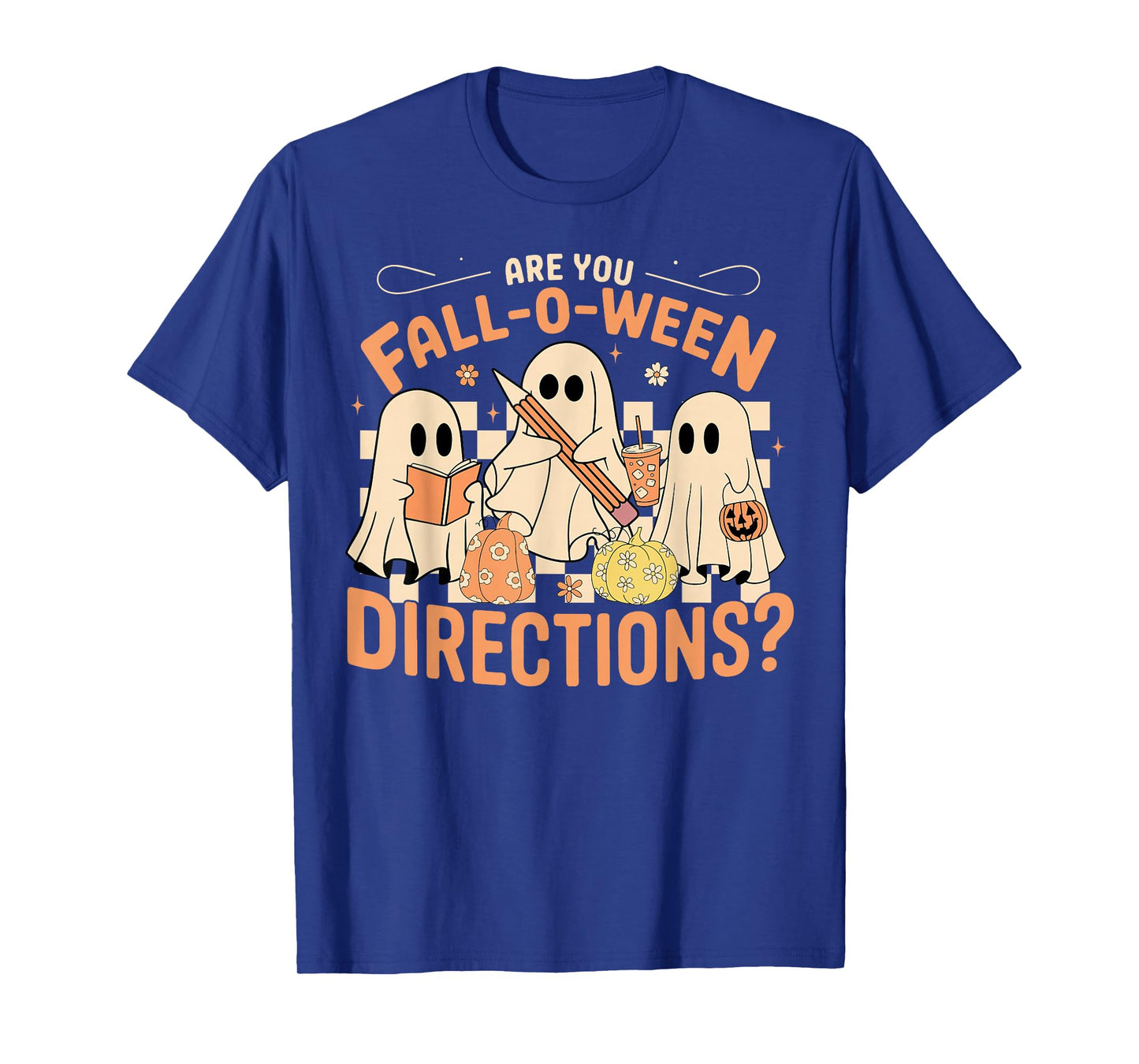 are You Fall O Ween Directions Funny Halloween Teacher Joke T-Shirt