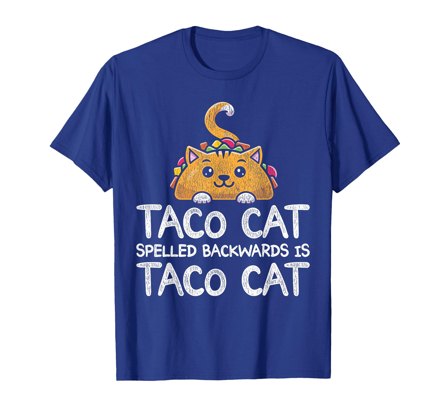 Funny Taco Cat Foodie Cat Animal Mexican Food Taco T-Shirt for Men Women Kids