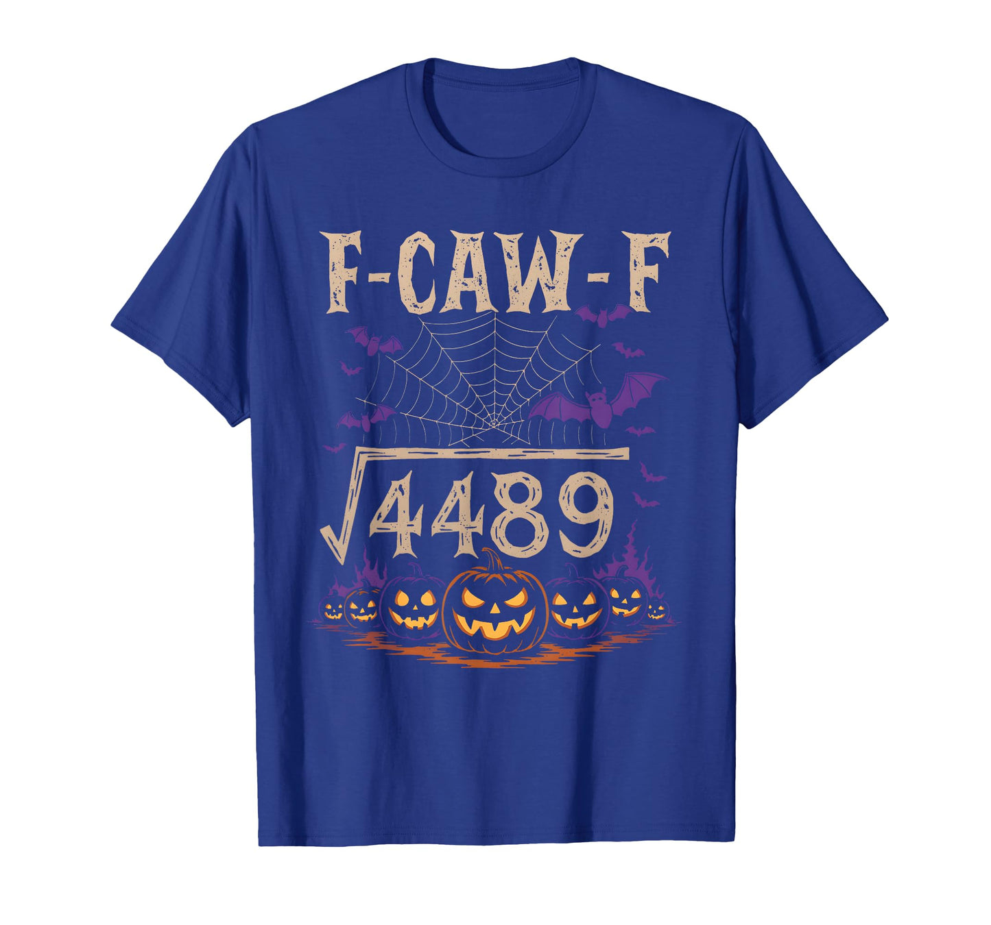 Funny 67 Meme Math Teacher 6 7 Halloween Square Root 4489 T-Shirt