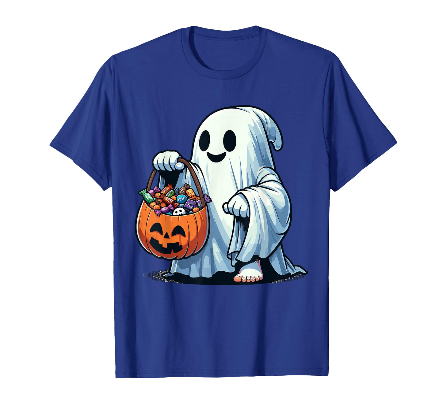 Funny Scary Happy Halloween Costume Men Women Kids Boo 2025 T-Shirt