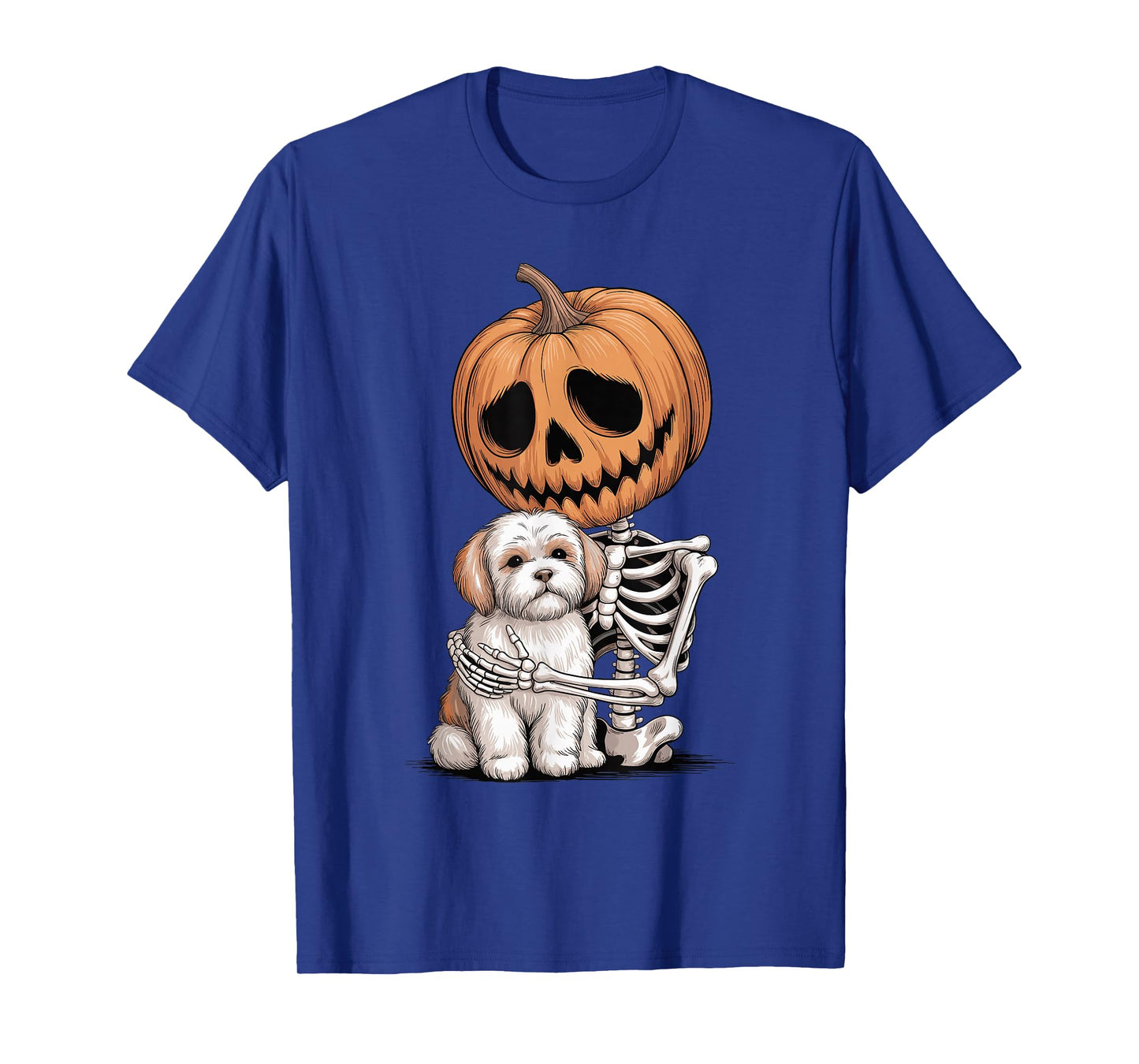 Halloween Skeleton Havanese T-Shirt