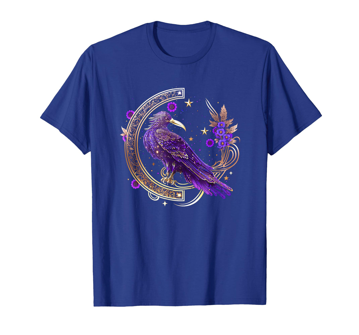 Mystical crow, raven birds, Nordic, Celtic, Wicca, Morrigan T-Shirt