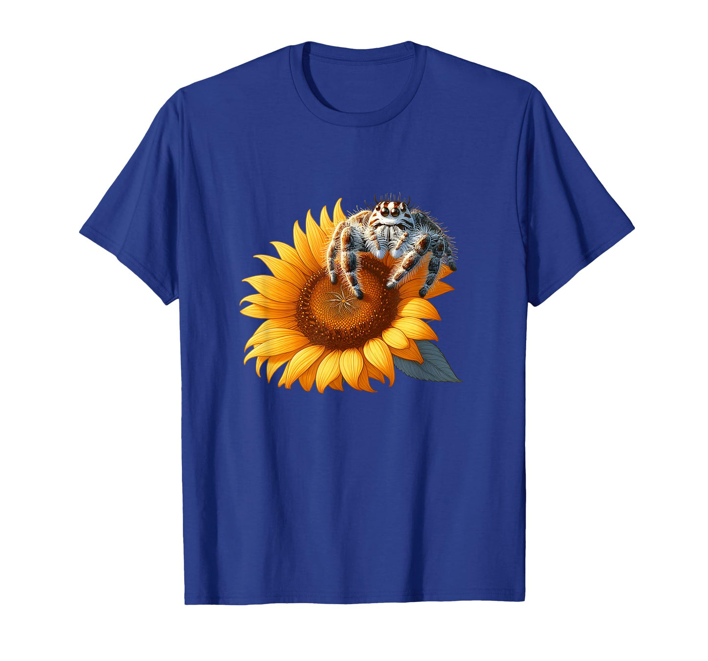 Jumping Spider on a Sunflower T-Shirt