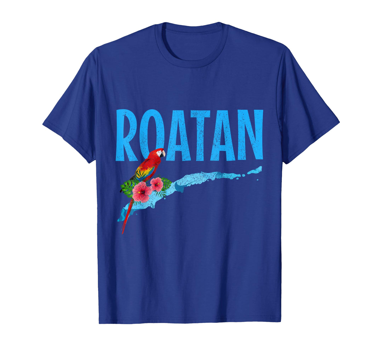 Roatan Honduras Macaw Parrot Souvenir T-Shirt