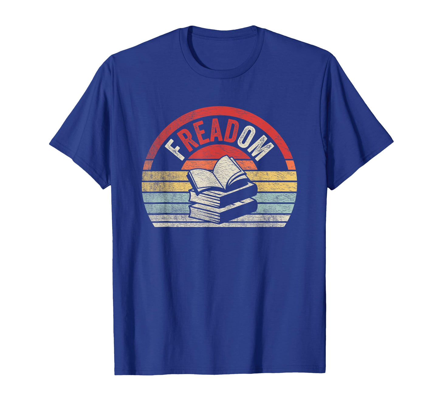 Retro Vintage fREADom Anti Ban Books Freedom To Read T-Shirt