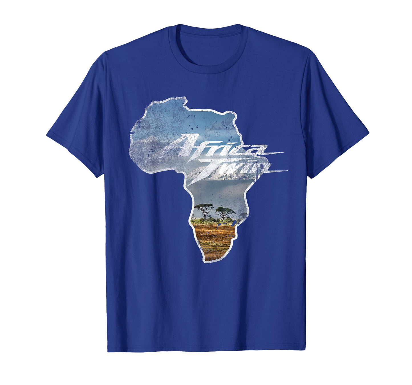 Africa Touring Twin Motorcycle Natural Off-Road Bike T-Shirt