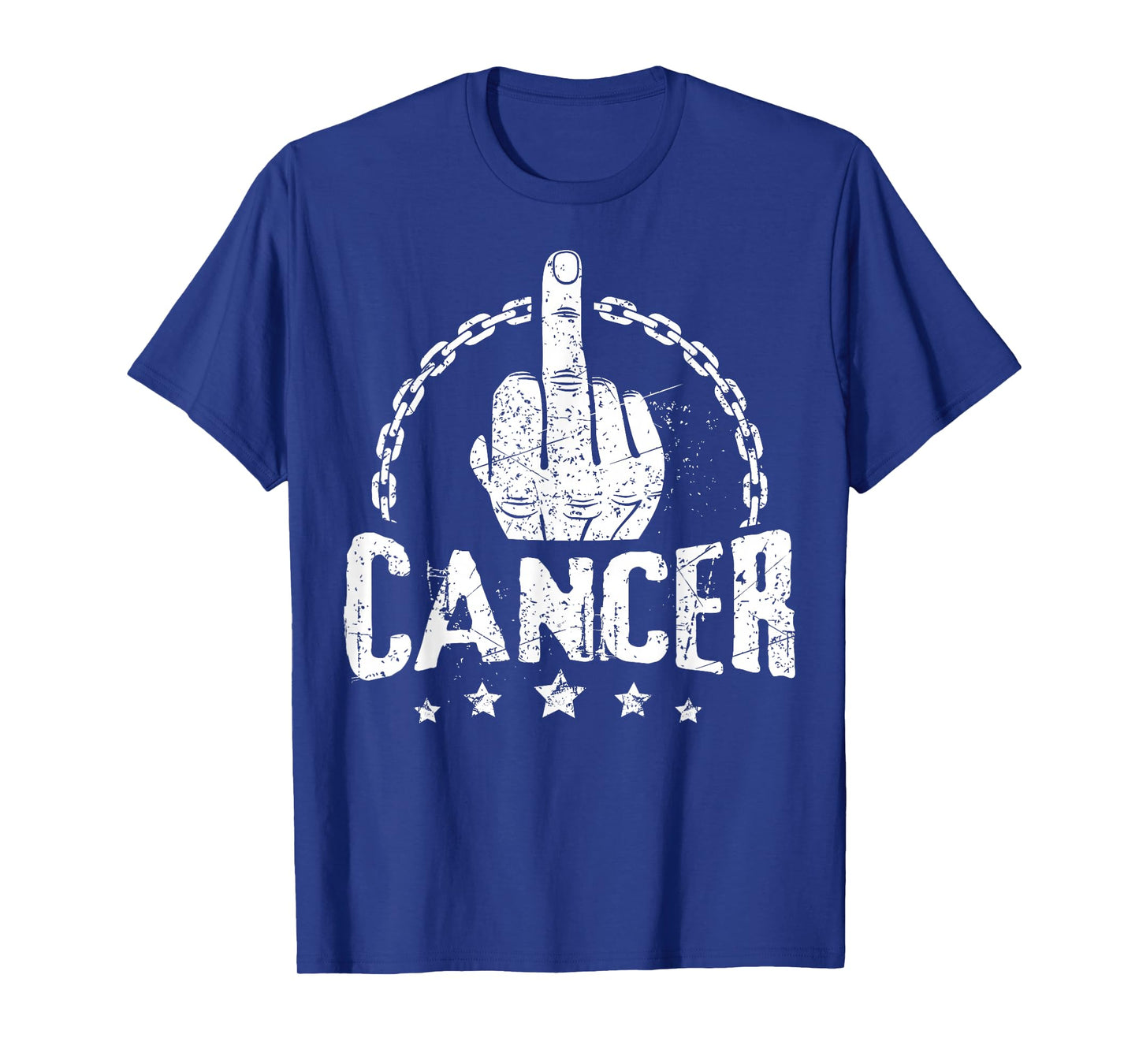 Middle Finger to Cancer T-shirt Cancer Awareness Tee T-Shirt