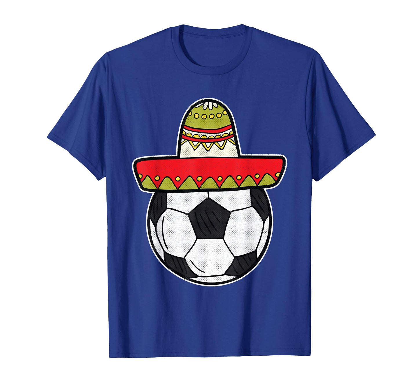 Soccer Cinco De Mayo Cool Sombrero Party Mexican Fiesta T-Shirt