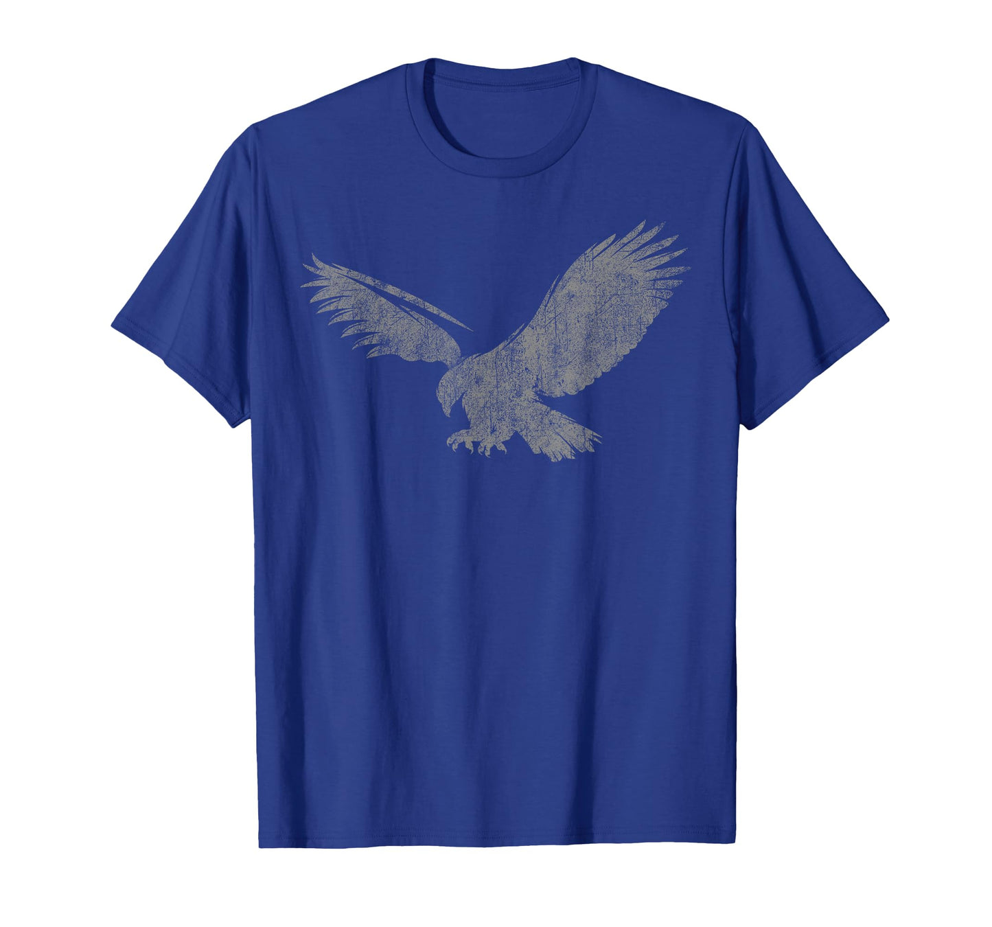 Beautiful Eagle American bird silhouette flying vintage USA T-Shirt