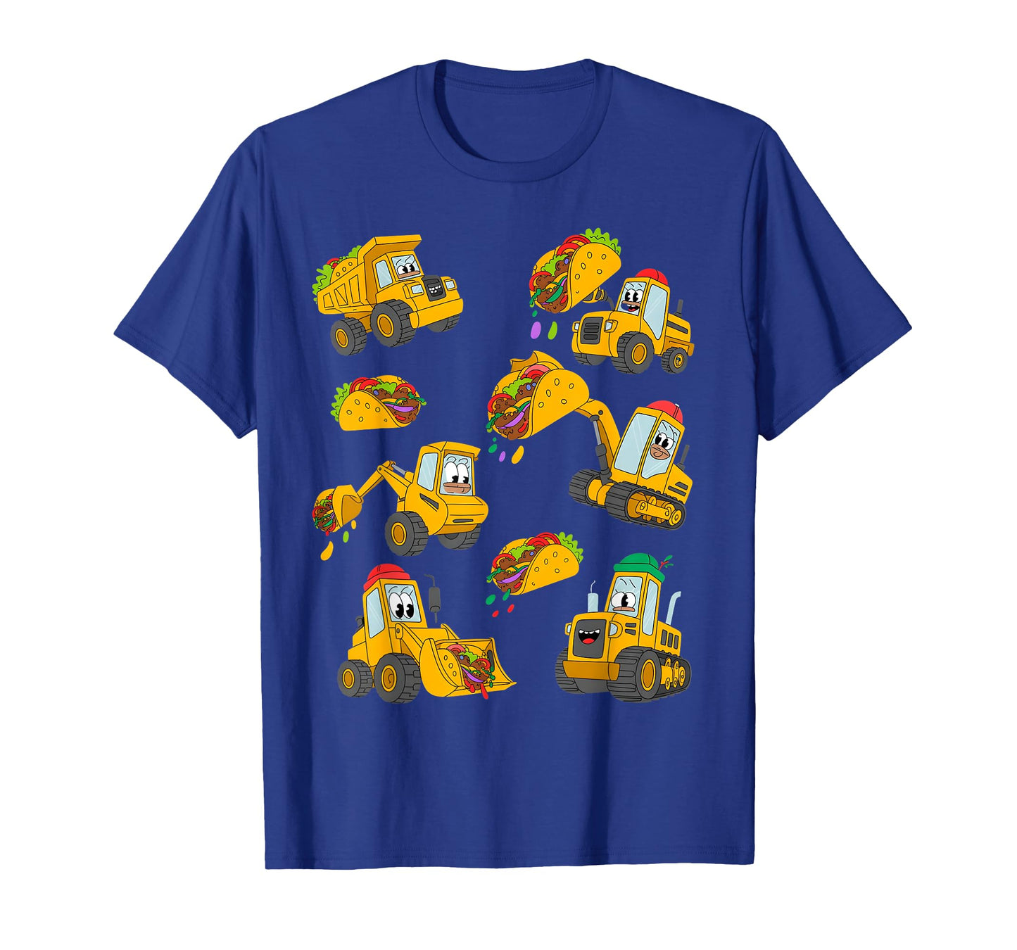 Cinco de Mayo Boys Kids Toddler Construction truck Tacos T-Shirt