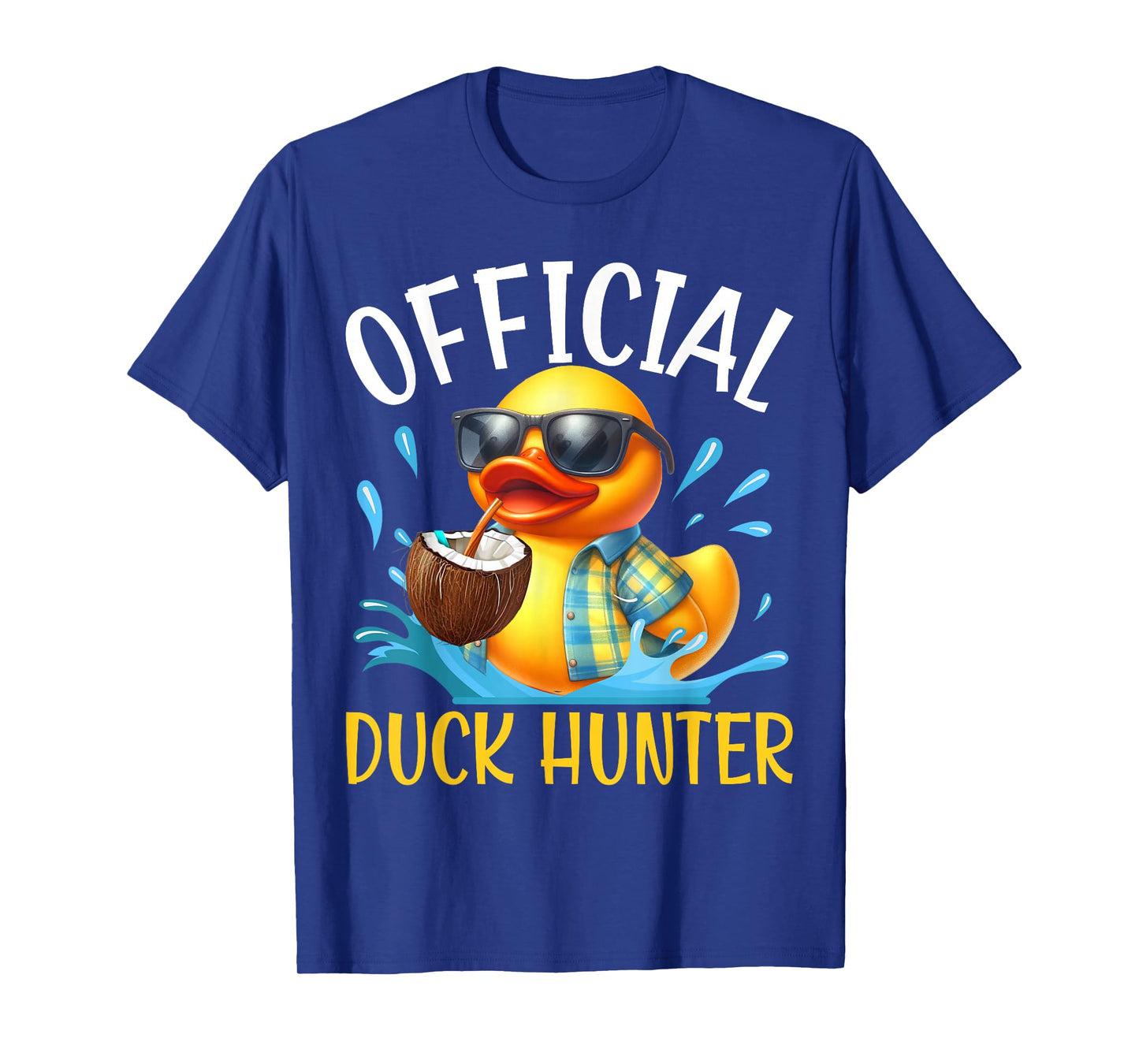 Duck Cruise Boat Shirt Funny Rubber Duck Hunting Squad T-Shirt