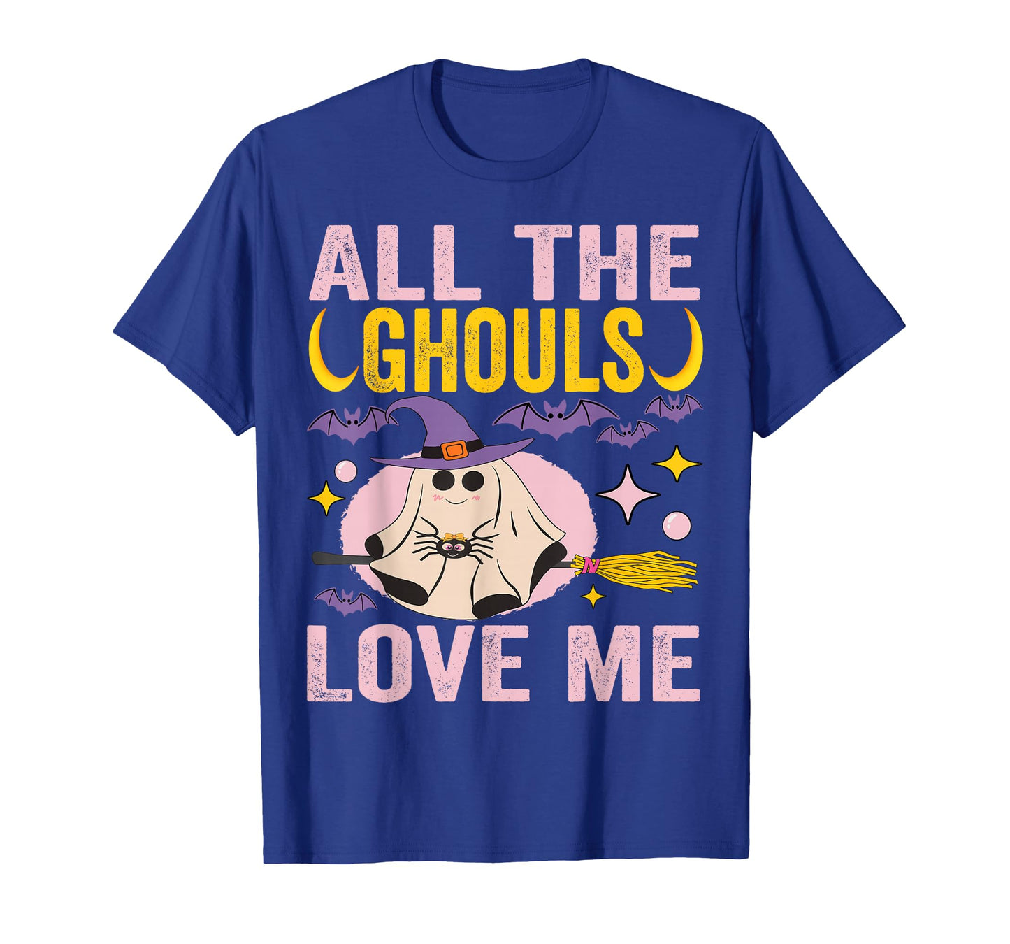 All The Ghouls Love Me Cute Halloween Child Ghost Costume T-Shirt