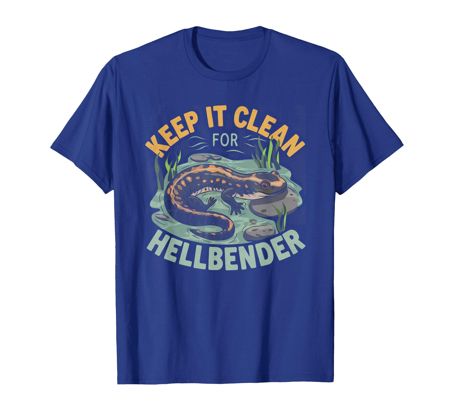 Hellbender Salamander β Unique Amphibian Design T-Shirt