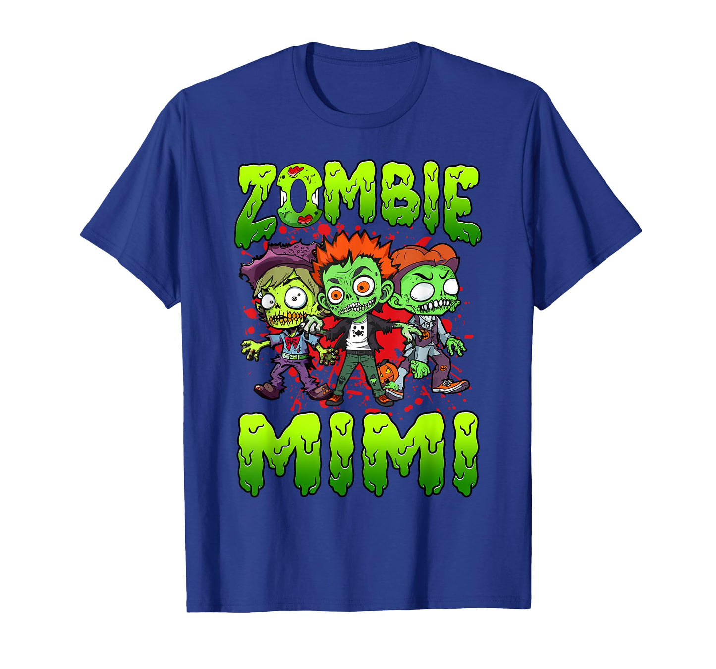 Zombie Mimi Halloween Costume Family Matching T-Shirt