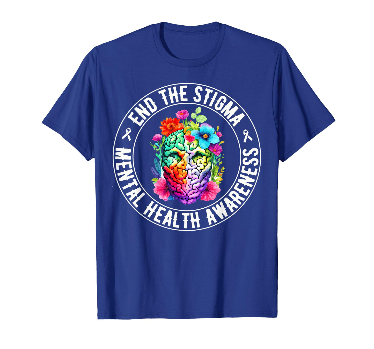 End The Stigma Mental Health Awareness T-Shirt