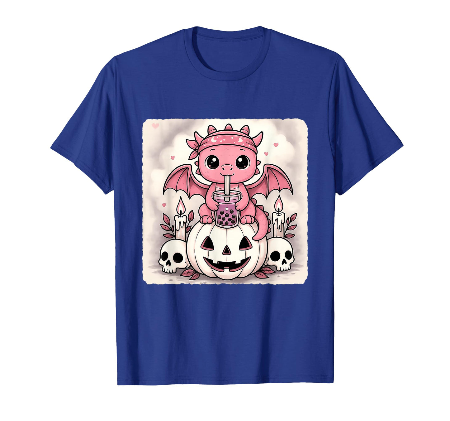 Dragon Bat Kawaii Pastel Goth Creepy Cute Skeleton T-Shirt