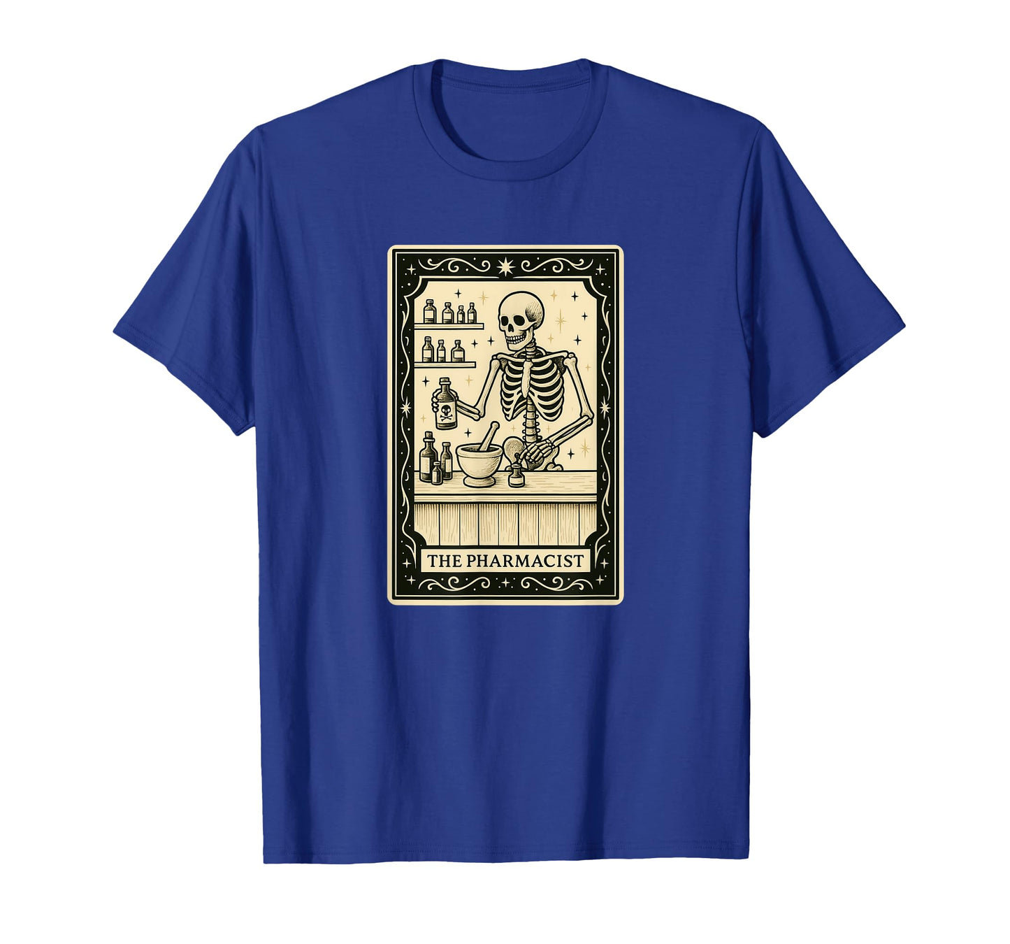 Pharmacist Tarot Card - Halloween Spooky Pharmacy Medicine T-Shirt