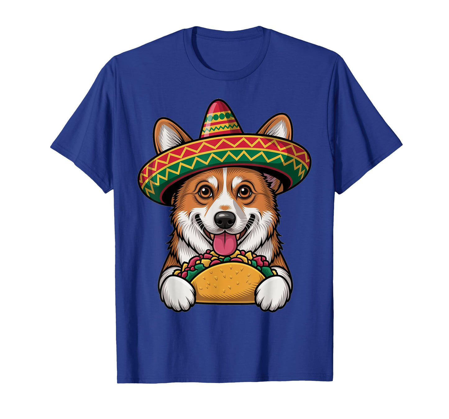 Funny Corgi Taco Corgi Dog Funny Dog Lover Cinco De Mayo T-Shirt