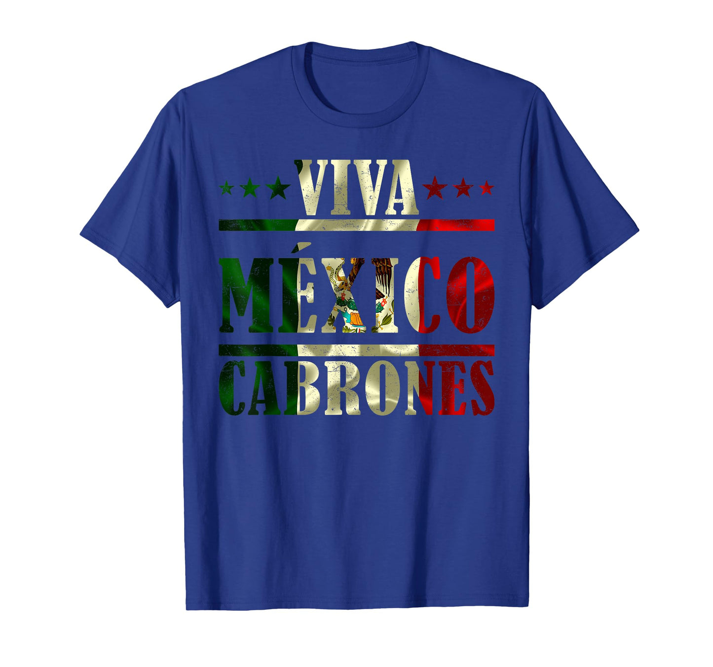 Viva Mexico Cabrones Mexican Independence Day Mexican Flag T-Shirt