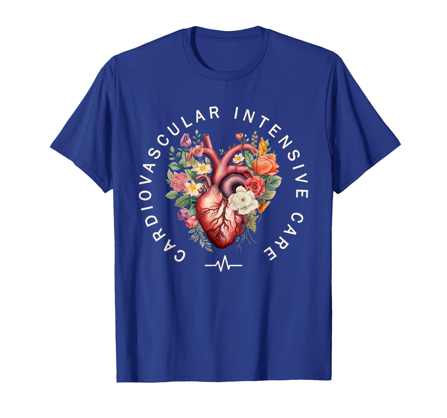 Cardiovascular Intensive Care Heart Cardiac ICU CVICU Nurse T-Shirt