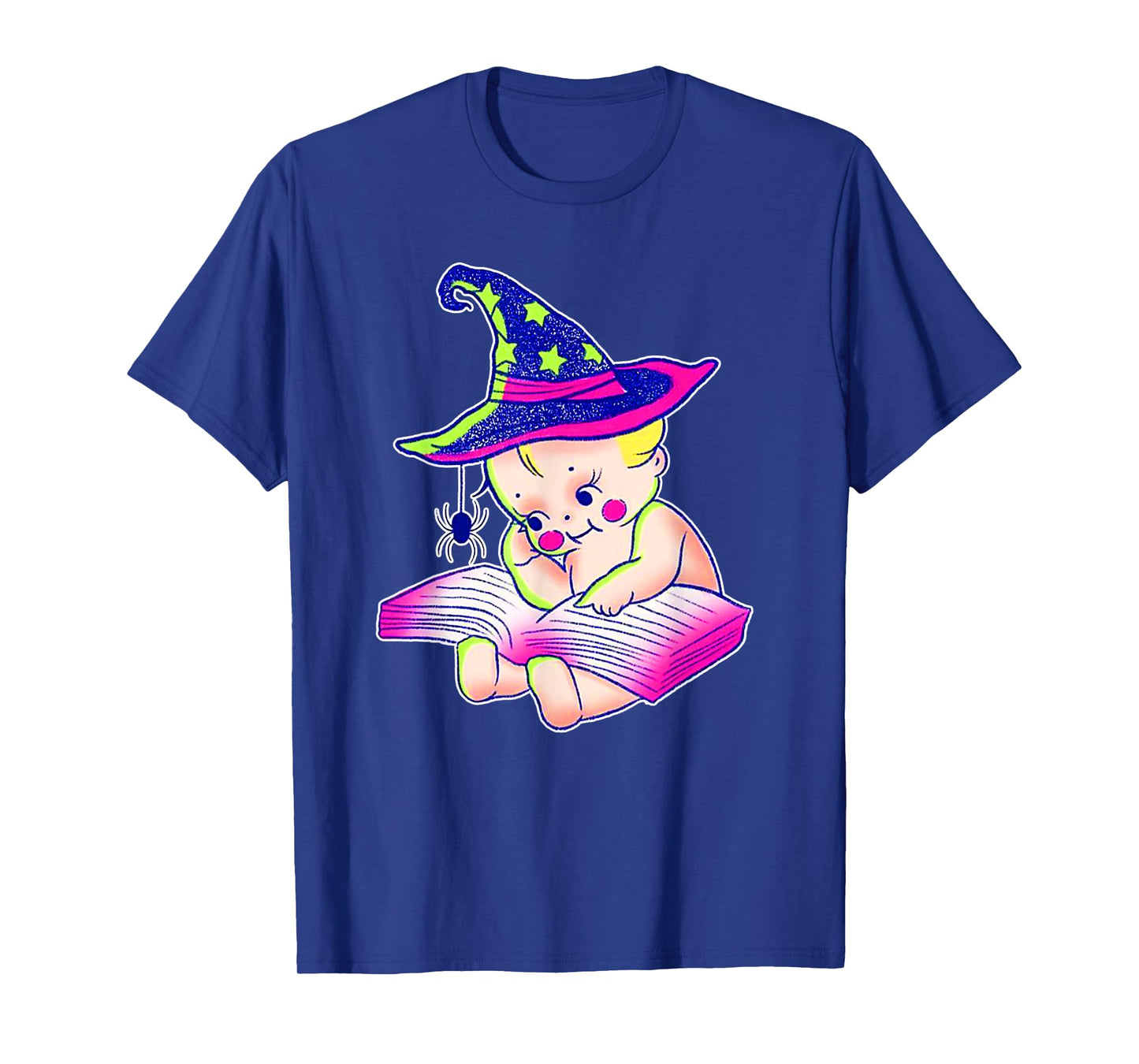 Kewpie Baby Witch Spider Magic Spell Tattoo Flash T-Shirt