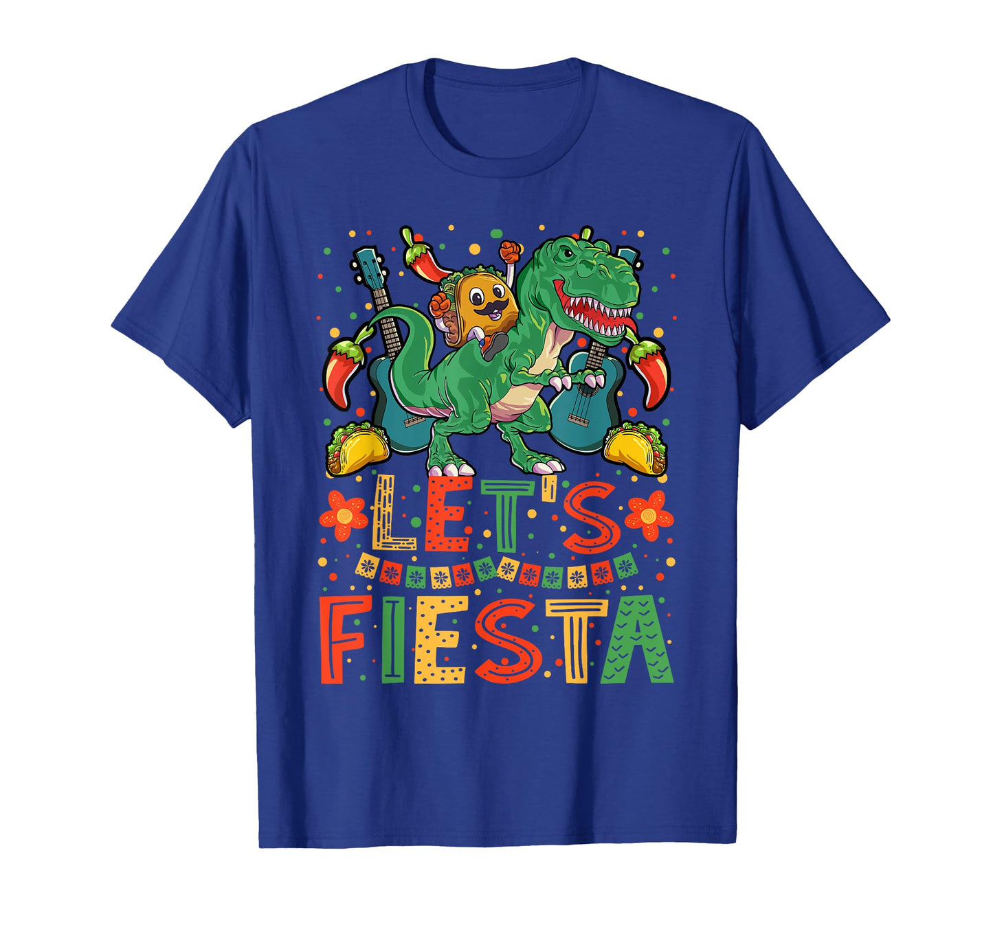 Taco Dinosaur Cinco de Mayo Taco Shirt Boys Kids Mexican T-Shirt