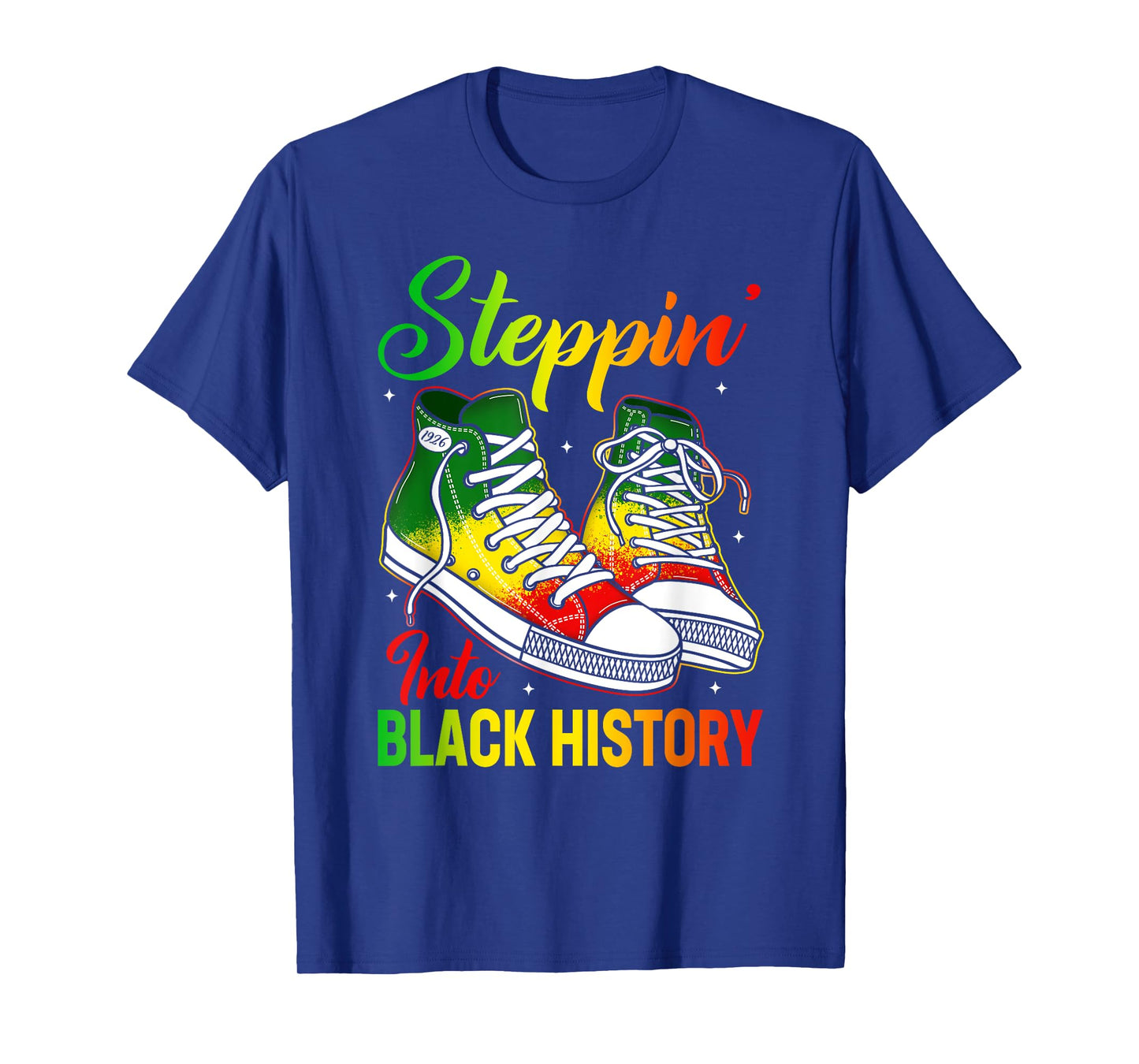 Steppin Into Black History Month African American Women T-Shirt