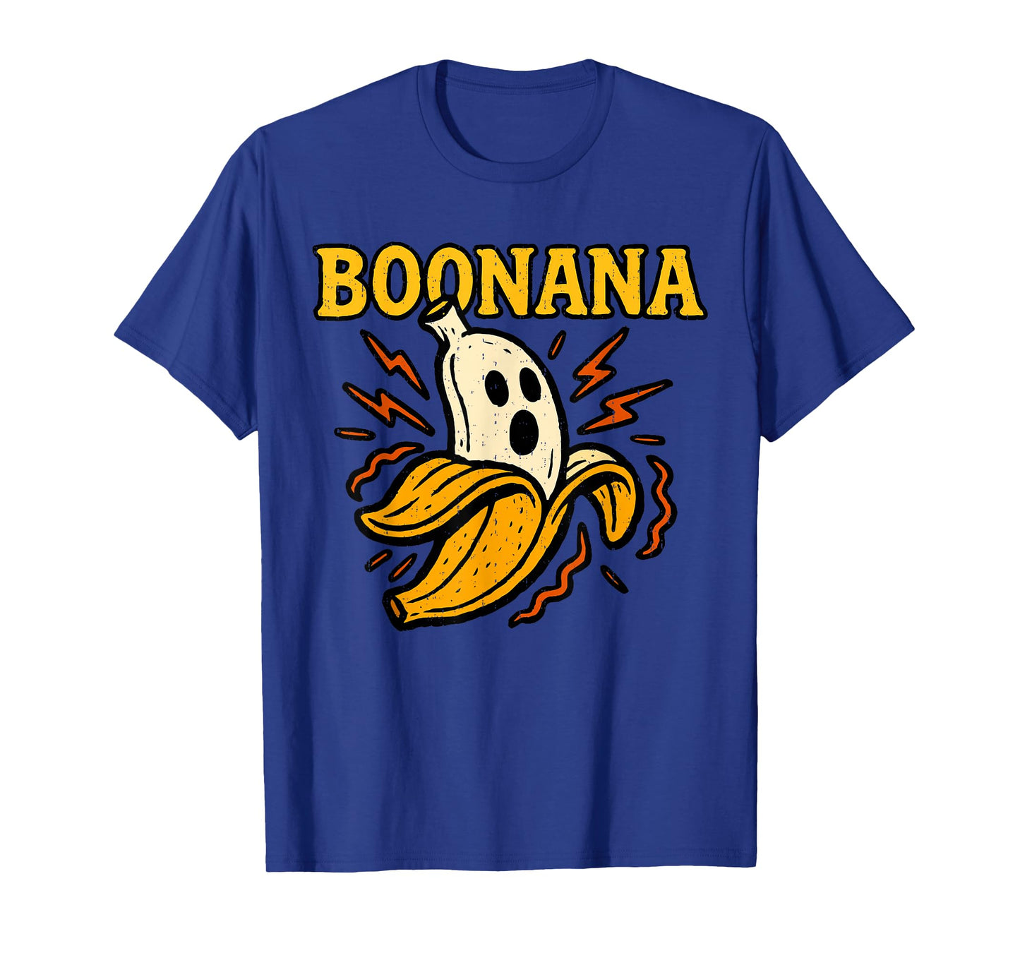 Boonana Cute Ghost Banana Halloween Costume Spooky Kids Boys T-Shirt