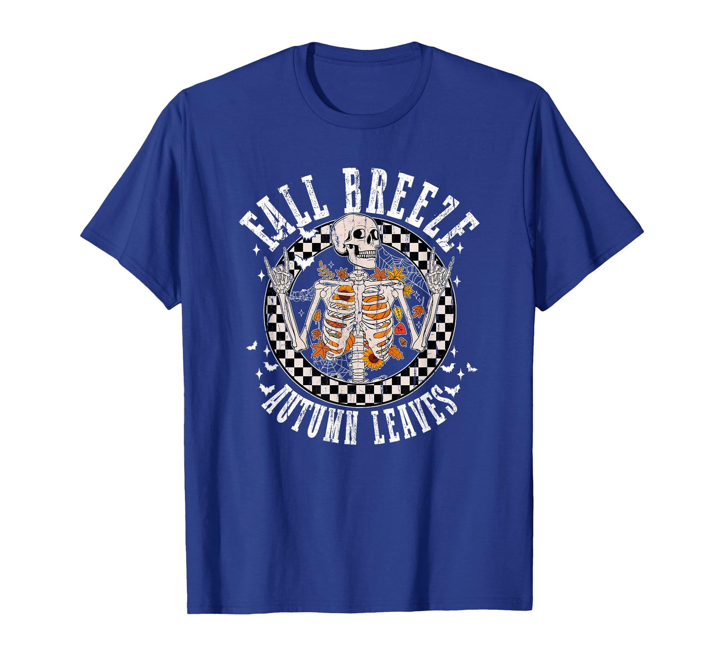Fall Breeze and Autumn Leaves, Skeleton Dance T-Shirt