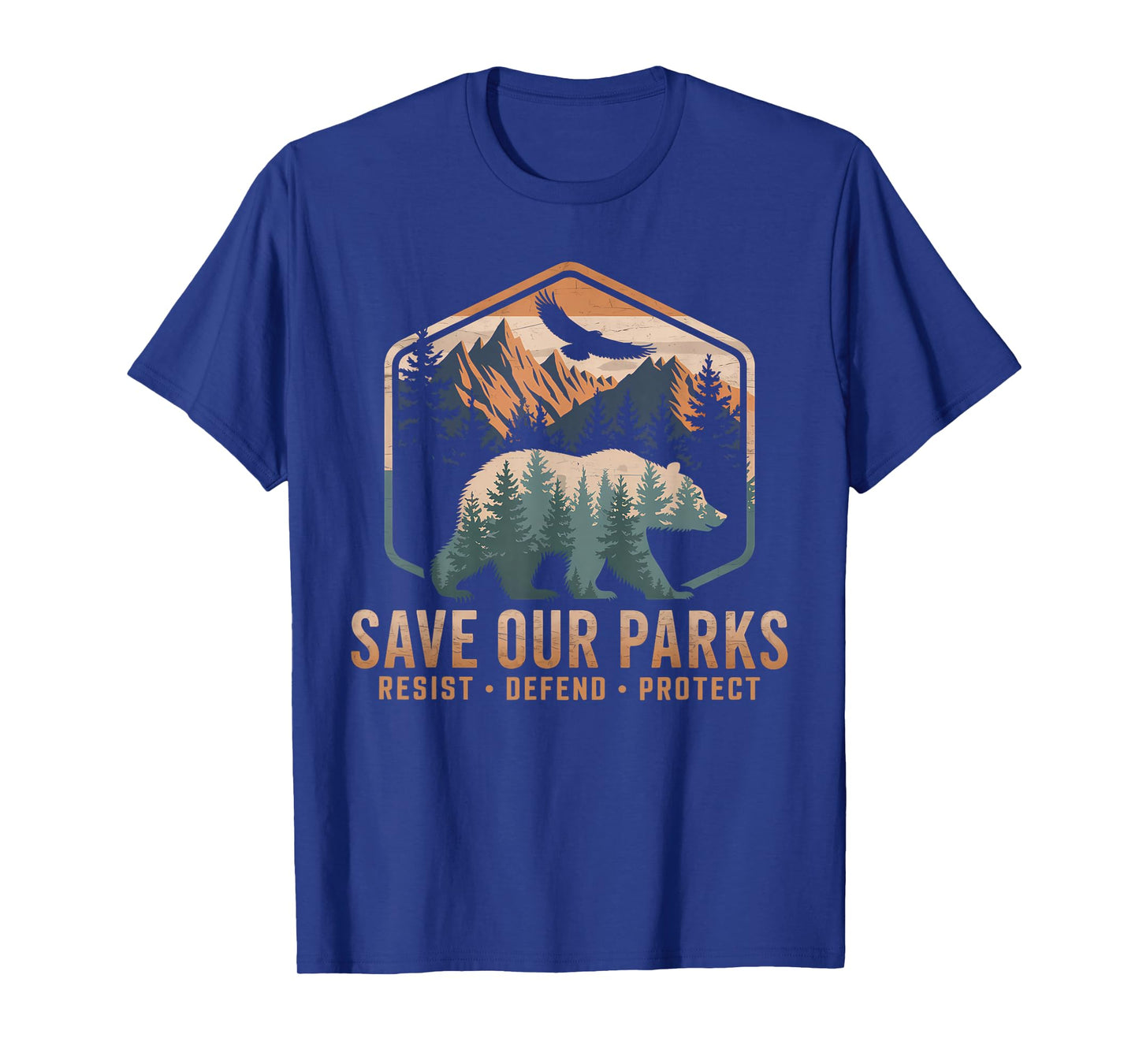 Save Our Parks Resist National Park Protect ALT US Parks T-Shirt
