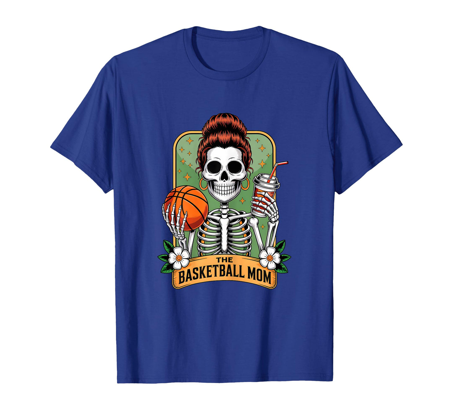 The Baseball Mom Tarot Card Skeleton Game Day Proud Moms T-Shirt