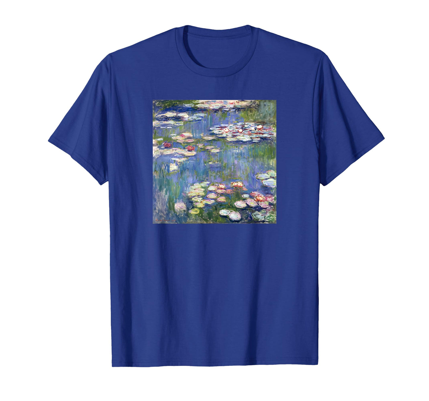Monet's Water Lilies Modern Art Impressionism Painting Cover T-Shirt