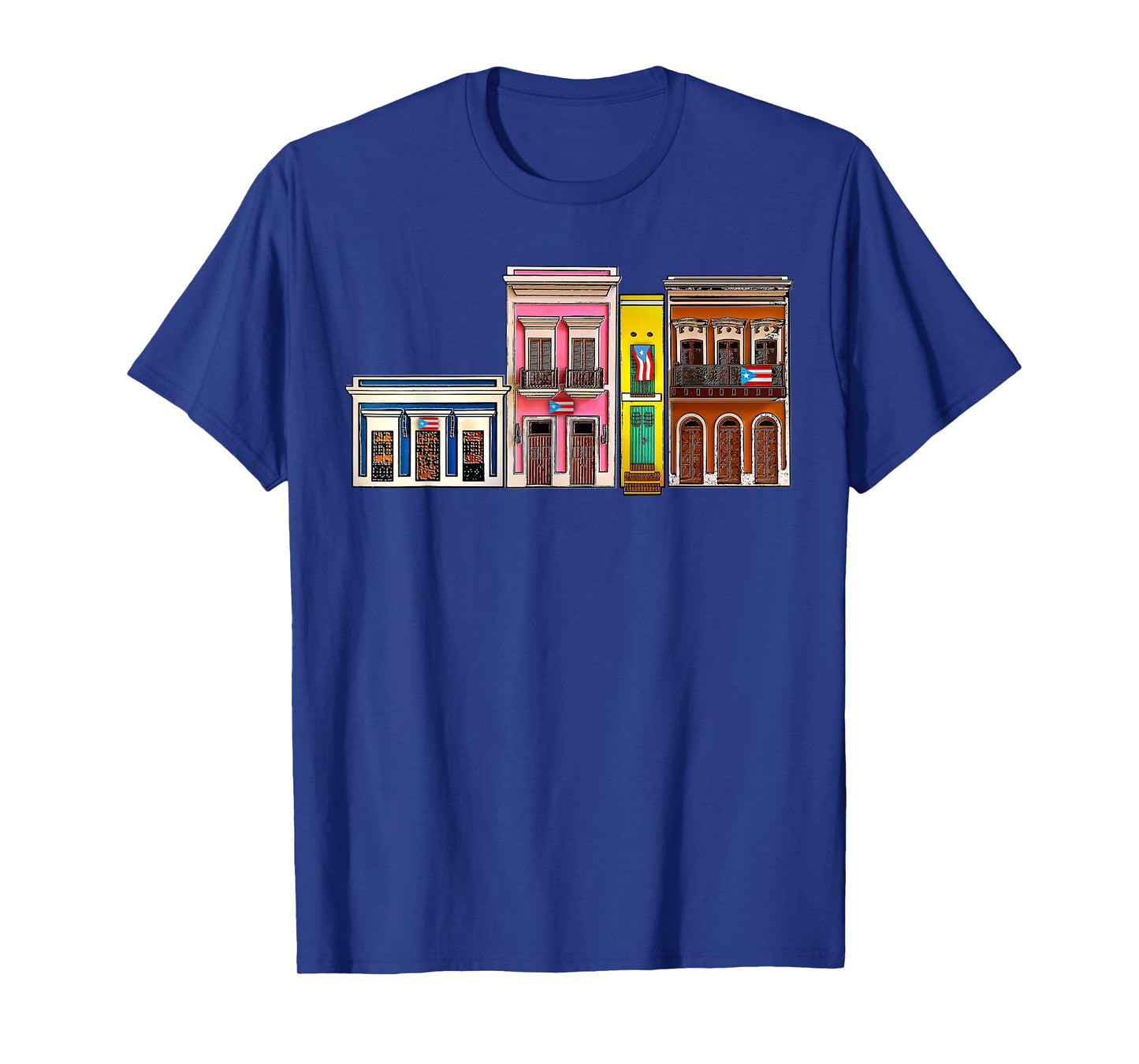 Viejo San Juan Casitas, Puerto Rico Flag Boricua Proud T-Shirt