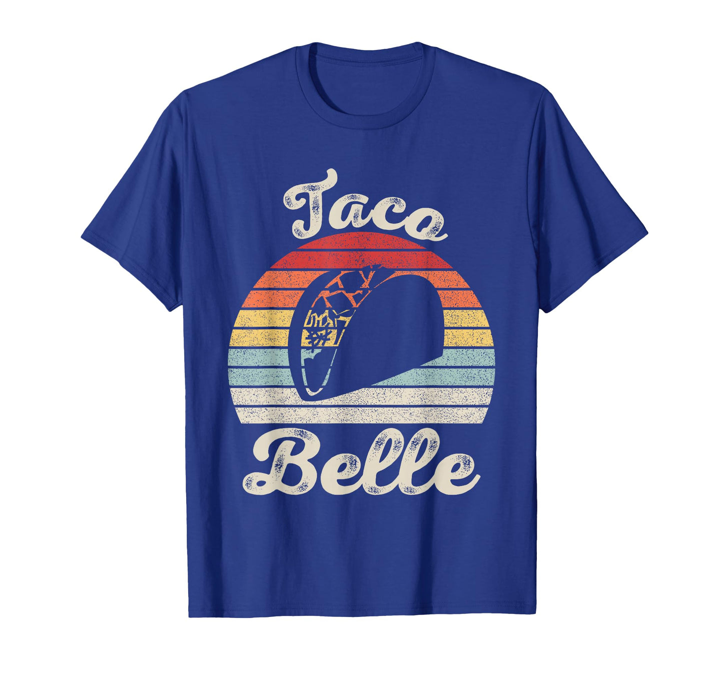 Vintage Retro Taco Belle Shirt For Women Men Funny Taco T-Shirt
